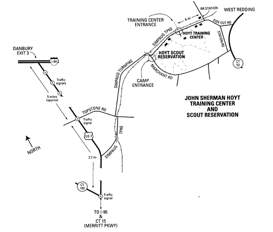 Hoyt Scout Reservation Directions
